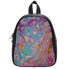 My Pour Cup Painting 7 2 Cbdoilprincess    3e784cd8-e6d8-4a8a-b63e-e3fb6a978394 School Bag (small) by CBDOilPrincess1