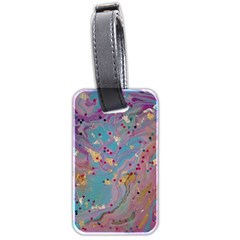 My Pour Cup Painting 7 2 Cbdoilprincess    3e784cd8-e6d8-4a8a-b63e-e3fb6a978394 Luggage Tag (two Sides) by CBDOilPrincess1