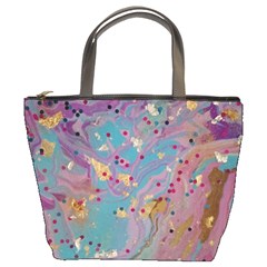 My Pour Cup Painting 7 2 Cbdoilprincess    3e784cd8-e6d8-4a8a-b63e-e3fb6a978394 Bucket Bag by CBDOilPrincess1