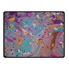 My Pour Cup Painting 7 2 Cbdoilprincess    3e784cd8-e6d8-4a8a-b63e-e3fb6a978394 Double Sided Fleece Blanket (small)  by CBDOilPrincess1