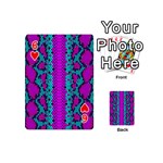 Snake Print CBDOilPrincess 4be14ba2-4032-43e6-a099-7f7e7f0d7362 Playing Cards 54 Designs (Mini) Front - Heart6