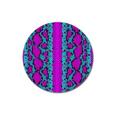 Snake Print Cbdoilprincess 4be14ba2-4032-43e6-a099-7f7e7f0d7362 Magnet 3  (round) by CBDOilPrincess1