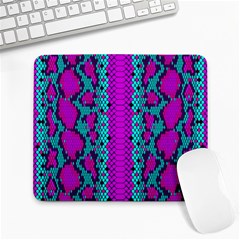 Snake Print Cbdoilprincess 4be14ba2-4032-43e6-a099-7f7e7f0d7362 Large Mousepads by CBDOilPrincess1