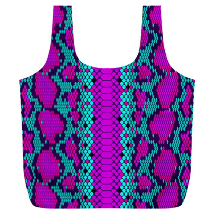 Snake Print CBDOilPrincess 4be14ba2-4032-43e6-a099-7f7e7f0d7362 Full Print Recycle Bag (XXXL)