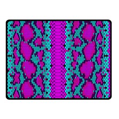 Snake Print Cbdoilprincess 4be14ba2-4032-43e6-a099-7f7e7f0d7362 Double Sided Fleece Blanket (small)  by CBDOilPrincess1