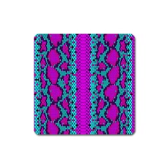 Snake Print Cbdoilprincess 4be14ba2-4032-43e6-a099-7f7e7f0d7362 Square Magnet by CBDOilPrincess1