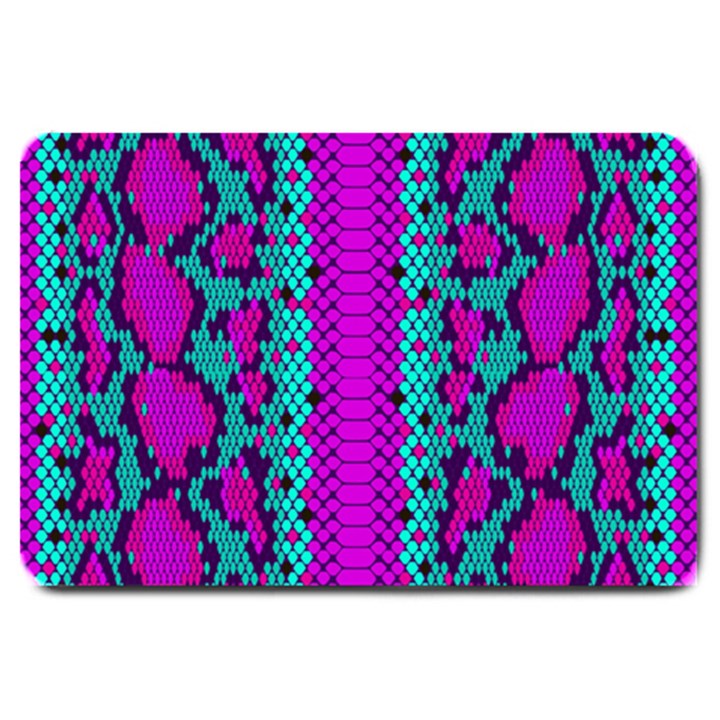 Snake Print CBDOilPrincess 4be14ba2-4032-43e6-a099-7f7e7f0d7362 Large Doormat 