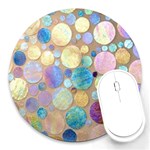 Tiles CBDOilPrincess Eb49aa06-f1b9-412e-836d-30c28dd8f7d9 Round Mousepads Front