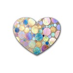 Tiles CBDOilPrincess Eb49aa06-f1b9-412e-836d-30c28dd8f7d9 Rubber Coaster (Heart)  Front