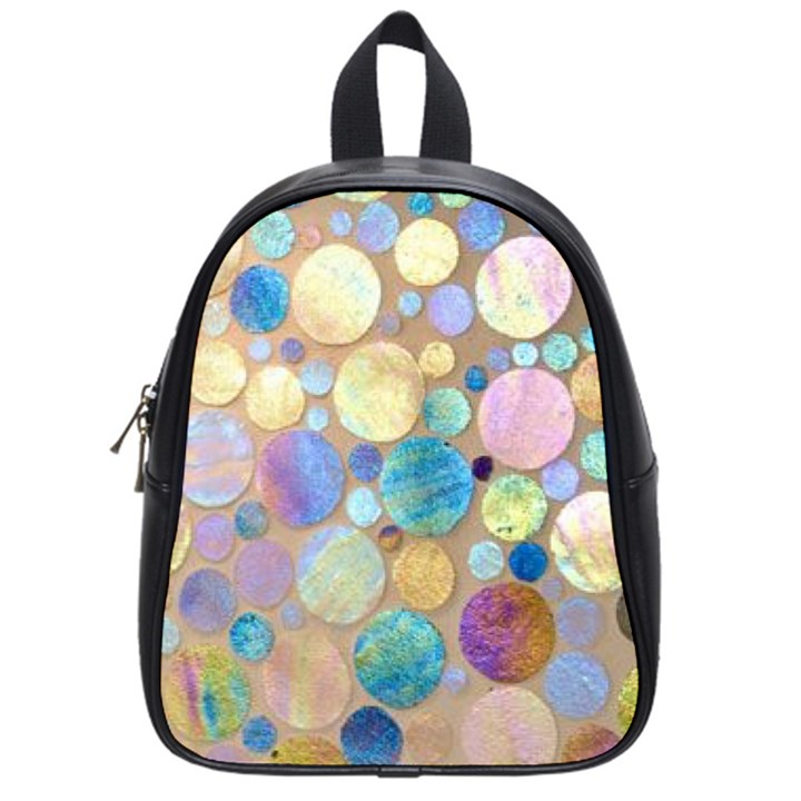 Tiles CBDOilPrincess Eb49aa06-f1b9-412e-836d-30c28dd8f7d9 School Bag (Small)