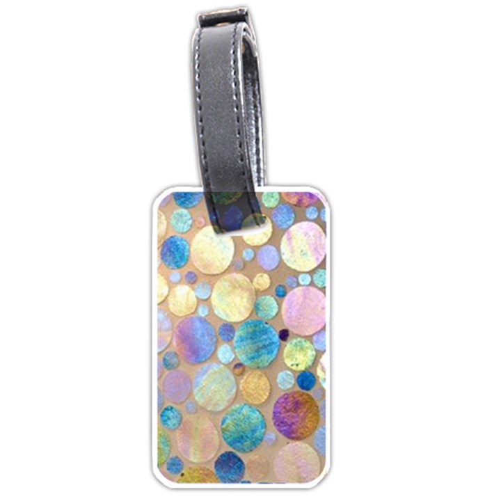 Tiles CBDOilPrincess Eb49aa06-f1b9-412e-836d-30c28dd8f7d9 Luggage Tag (one side)