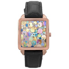 Tiles Cbdoilprincess Eb49aa06-f1b9-412e-836d-30c28dd8f7d9 Rose Gold Leather Watch  by CBDOilPrincess1