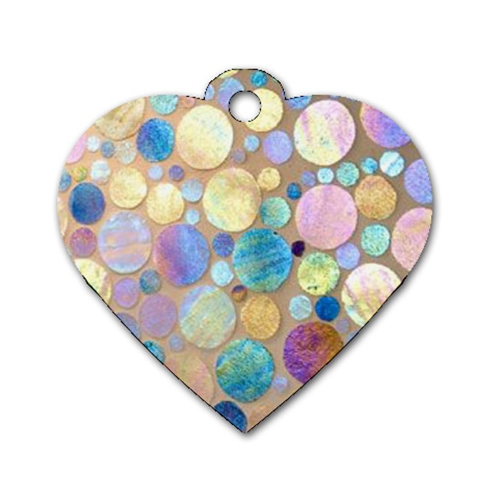 Tiles CBDOilPrincess Eb49aa06-f1b9-412e-836d-30c28dd8f7d9 Dog Tag Heart (One Side)