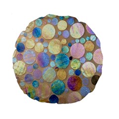 Tiles Cbdoilprincess Eb49aa06-f1b9-412e-836d-30c28dd8f7d9 Standard 15  Premium Flano Round Cushions by CBDOilPrincess1