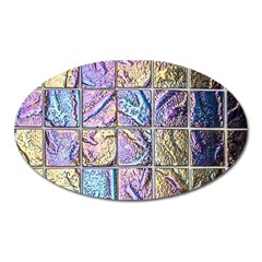 Tiles Cbdoilprincess 9bce4aa2-e68c-4f2b-9a83-c8e38fcd4516 Oval Magnet by CBDOilPrincess1