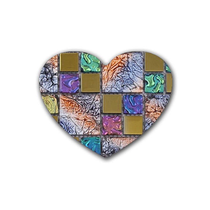 Tiles CBDOilPrincess 4c3ec21c-5cb9-4df3-975d-d1bfcef57dda Rubber Coaster (Heart) 