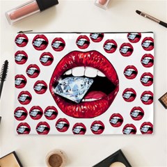 Lips Diamonds Cbdoilprincess  Df7357df-b45a-476d-b5b0-d19665f6de3f Cosmetic Bag (xl) by CBDOilPrincess1