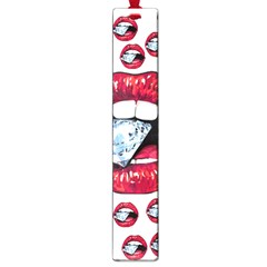 Lips Diamonds Cbdoilprincess  Df7357df-b45a-476d-b5b0-d19665f6de3f Large Book Marks by CBDOilPrincess1