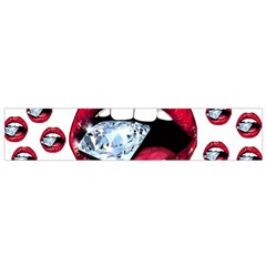 Lips Diamonds Cbdoilprincess  Df7357df-b45a-476d-b5b0-d19665f6de3f Small Flano Scarf