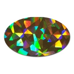 Bling Cbdoilprincess Cb985e25-02c2-4177-896c-cf0c9c22a532 Oval Magnet by CBDOilPrincess1