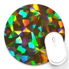 Bling Cbdoilprincess Cb985e25-02c2-4177-896c-cf0c9c22a532 Round Mousepads by CBDOilPrincess1