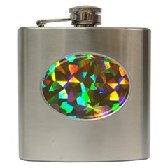 Bling Cbdoilprincess Cb985e25-02c2-4177-896c-cf0c9c22a532 Hip Flask (6 Oz) by CBDOilPrincess1