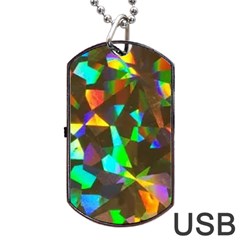 Bling Cbdoilprincess Cb985e25-02c2-4177-896c-cf0c9c22a532 Dog Tag Usb Flash (two Sides) by CBDOilPrincess1