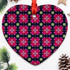 Pattern Of Hearts Ornament (heart) by SychEva