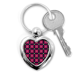 Pattern Of Hearts Key Chain (heart) by SychEva