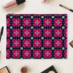 Pattern Of Hearts Cosmetic Bag (xl) by SychEva