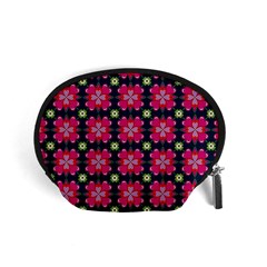 Pattern Of Hearts Accessory Pouch (small) by SychEva