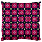 Pattern Of Hearts Large Flano Cushion Case (One Side) Front