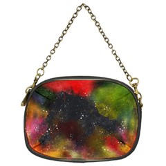 Abstract Paint Drops Chain Purse (one Side) by goljakoff