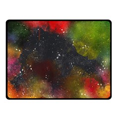 Abstract Paint Drops Fleece Blanket (small) by goljakoff