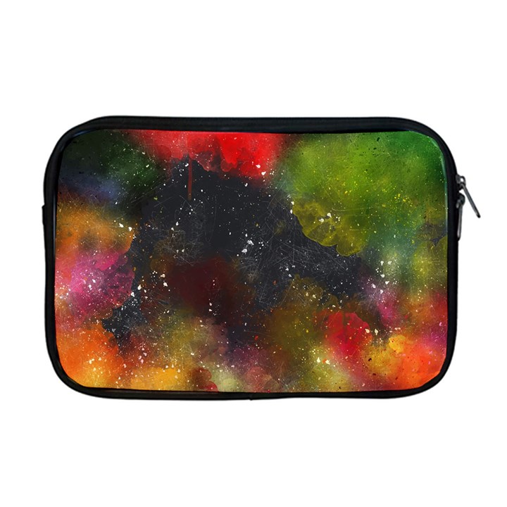 Abstract paint drops Apple MacBook Pro 17  Zipper Case