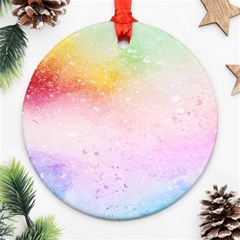 Rainbow Paint Ornament (round) by goljakoff