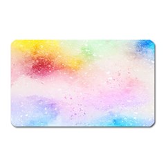 Rainbow Paint Magnet (rectangular) by goljakoff