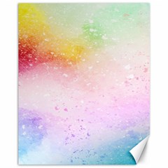 Rainbow Paint Canvas 11  X 14  by goljakoff