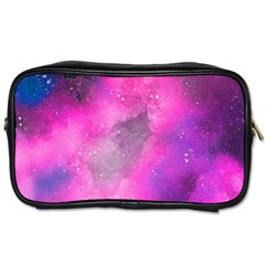 Purple Space Paint Toiletries Bag (two Sides) by goljakoff