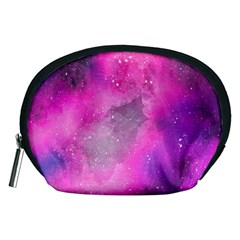 Purple Space Paint Accessory Pouch (medium) by goljakoff