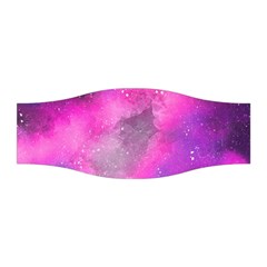 Purple Space Paint Stretchable Headband by goljakoff