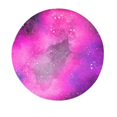 Purple Space Paint Mini Round Pill Box by goljakoff