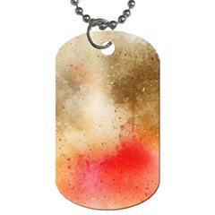 Gold Drops Dog Tag (two Sides) by goljakoff