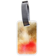 Gold Drops Luggage Tag (one Side) by goljakoff