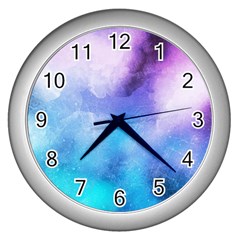 Metallic Paint Wall Clock (silver) by goljakoff