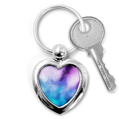 Metallic Paint Key Chain (heart) by goljakoff