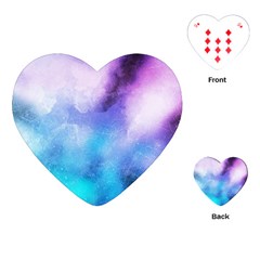 Metallic Paint Playing Cards Single Design (heart) by goljakoff