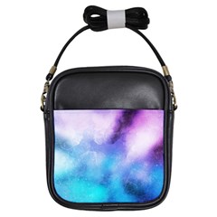 Metallic Paint Girls Sling Bag by goljakoff