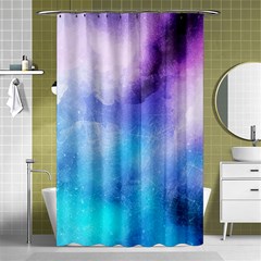 Metallic Paint Shower Curtain 48  X 72  (small)  by goljakoff