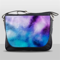 Metallic Paint Messenger Bag by goljakoff